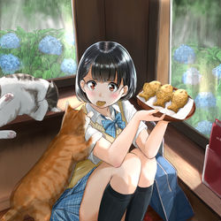This is a pixiv picture whose title is 「ーちょっと、これは私のだよ」.