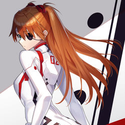 This is a pixiv picture whose title is アスカ！.