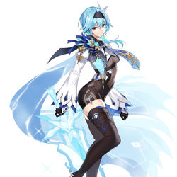 This is a pixiv picture whose title is エウルア！.