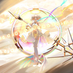 This is a pixiv picture whose title is 光.