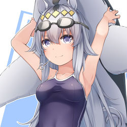 This is a pixiv picture whose title is 持ち込むもののレベルが上がったオグリキャップ.