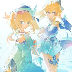 This is a pixiv picture whose title is スキン実装決定記念！.