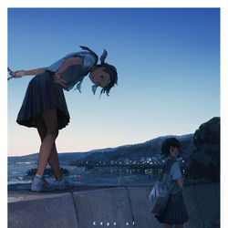 This is a pixiv picture whose title is Edge of shallow land..
