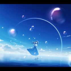This is a pixiv picture whose title is Floating.