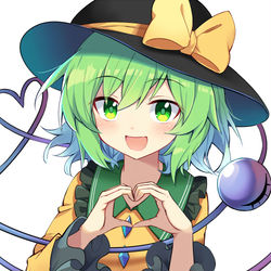 This is a pixiv picture whose title is 古明地こいしちゃん!.