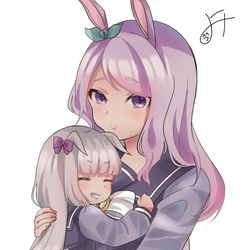 This is a pixiv picture whose title is ちびゴルシとマックちゃん.