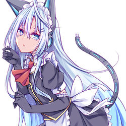 This is a pixiv picture whose title is スーパー家事手伝い型アンドロイド.