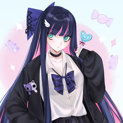 This is a pixiv picture whose title is ストキング.