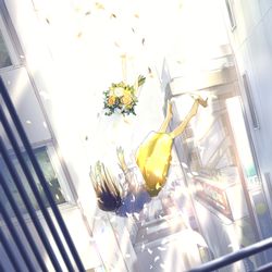 This is a pixiv picture whose title is 愛するあなたの子を授かって、十月十日後に死ぬつもり。.