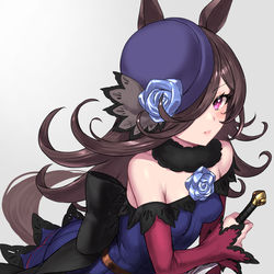 This is a pixiv picture whose title is ライスシャワー.