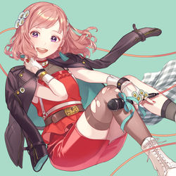 This is a pixiv picture whose title is 🌷.