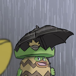 This is a pixiv picture whose title is 反抗期のルンパッパ.