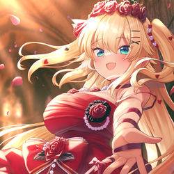 This is a pixiv picture whose title is ブライダルちゃまさん.