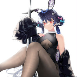 This is a pixiv picture whose title is 兔.