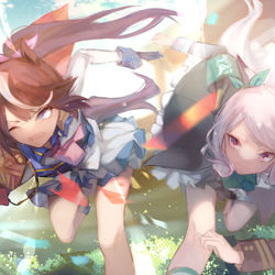 This is a pixiv picture whose title is 未完成交响曲.
