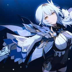 This is a pixiv picture whose title is Eula.