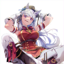 This is a pixiv picture whose title is 美人で奇人.