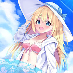 This is a pixiv picture whose title is 海.