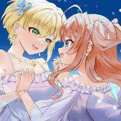 This is a pixiv picture whose title is しきフレ.