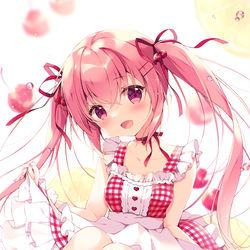 This is a pixiv picture whose title is 初夏🍒.