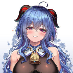 This is a pixiv picture whose title is 甘雨ママン.