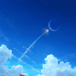 This is a pixiv picture whose title is 私もいつか行けるかな.