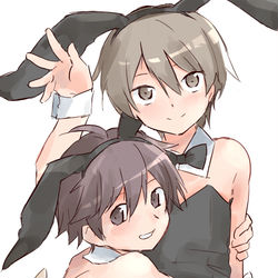 This is a pixiv picture whose title is ぴょん.