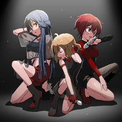 This is a pixiv picture whose title is レイジュリモモのユニット.