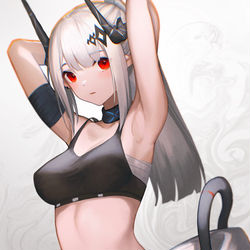 This is a pixiv picture whose title is マドロック Mudrock.