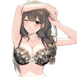 This is a pixiv picture whose title is 桑山千雪.