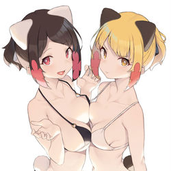 This is a pixiv picture whose title is 看板娘Ｘ２.