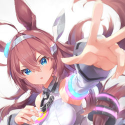 This is a pixiv picture whose title is ミホノブルボンちゃん.