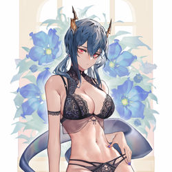 This is a pixiv picture whose title is Ch'en Lingerie.