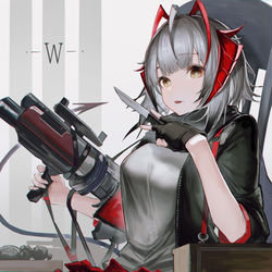 This is a pixiv picture whose title is W.
