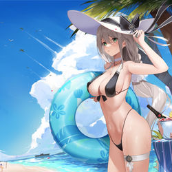 This is a pixiv picture whose title is 4周年生日快乐.