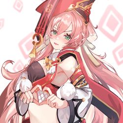 This is a pixiv picture whose title is 萌え萌えキューン! 煙緋.