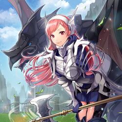 This is a pixiv picture whose title is 【ファイアーエムブレム０】 セルジュ.