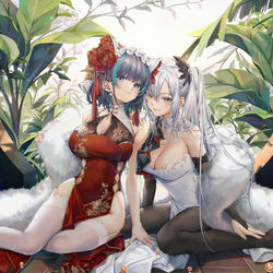 This is a pixiv picture whose title is アズールレーン.