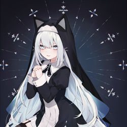 This is a pixiv picture whose title is ✛.