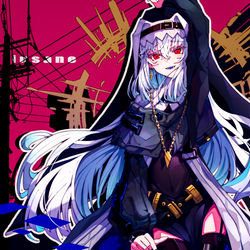 This is a pixiv picture whose title is 鲨鲨.
