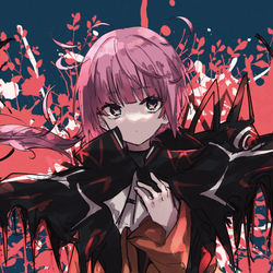 This is a pixiv picture whose title is 花譜.