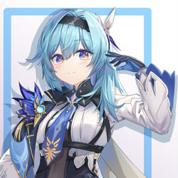 This is a pixiv picture whose title is 原神 优菈.