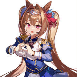 This is a pixiv picture whose title is ずきゅんどきゅん.