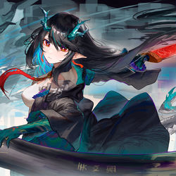 This is a pixiv picture whose title is Dusk <3.