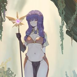 This is a pixiv picture whose title is Mage.