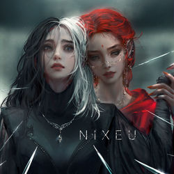 This is a pixiv picture whose title is W H I S P E R.