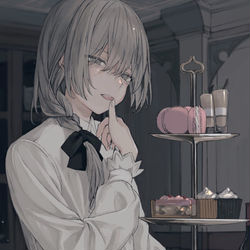This is a pixiv picture whose title is episode.3「Afternoon tea」.