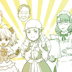 This is a pixiv picture whose title is 小悪魔系王女参戦.
