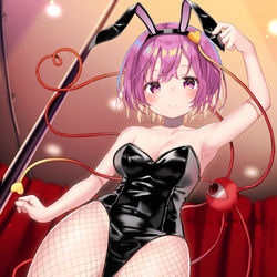 This is a pixiv picture whose title is バニーガールさとり様.