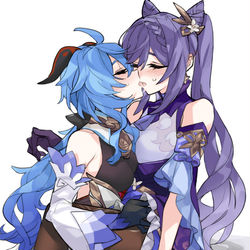 This is a pixiv picture whose title is 甘晴.